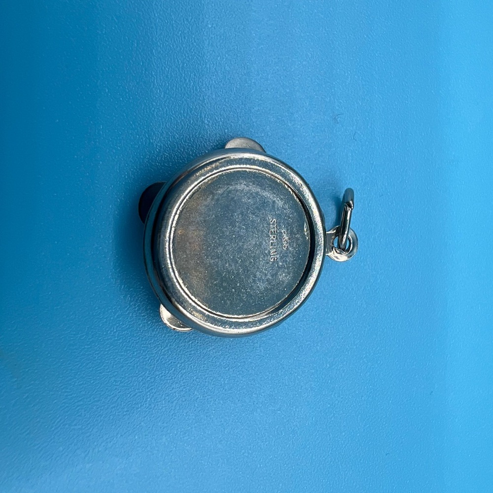 Sterling Tambourine Charm - Picture 2 of 2